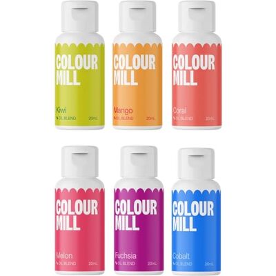 Colour Mill - Tropical - 6-color - Cartouches d'encre - Publicité Colour Mill - Tropical - 6-color - Cartouches d'encre - Publicité
