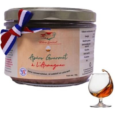 Relais Gourmet Tartinable Gourmet à l'Armagnac – Coffret 3 Pots 180 g Spécialité Artisanale du Sud-Ouest 100% Naturel, Sans Conservateurs, Additifs ni Colorants Apéritif, Cadeau, Fêtes - Publicité Relais Gourmet Tartinable Gourmet à l'Armagnac – Coffret 3 Pots 180 g Spécialité Artisanale du Sud-Ouest 100% Naturel, Sans Conservateurs, Additifs ni Colorants Apéritif, Cadeau, Fêtes - Publicité