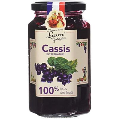 LUCIEN GEORGELIN Cassis 100% Issu des Fruits 300g - Publicité LUCIEN GEORGELIN Cassis 100% Issu des Fruits 300g - Publicité