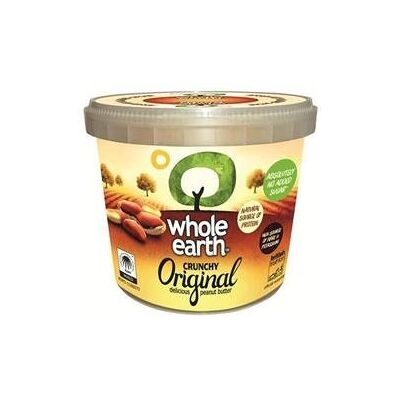 Whole Earth Beurre de cacahuète Original Crunchy 1 kg x 2 - Publicité Whole Earth Beurre de cacahuète Original Crunchy 1 kg x 2 - Publicité