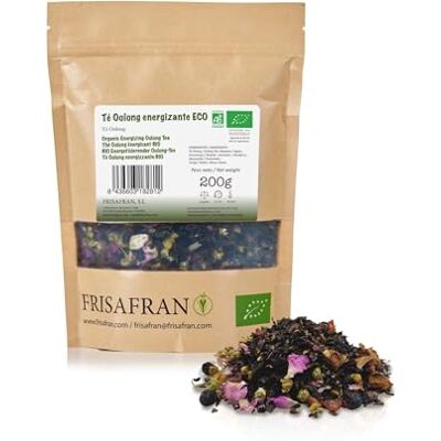 FRISAFRAN Thé Oolong énergisant Bio en vrac 200g Feuilles de tisane Oolong thé en feuilles naturel Purifiant Rajeunissant Infusion saine tisanes aux plantes Dépuratif Rajeunissant - Publicité FRISAFRAN Thé Oolong énergisant Bio en vrac 200g Feuilles de tisane Oolong thé en feuilles naturel Purifiant Rajeunissant Infusion saine tisanes aux plantes Dépuratif Rajeunissant - Publicité