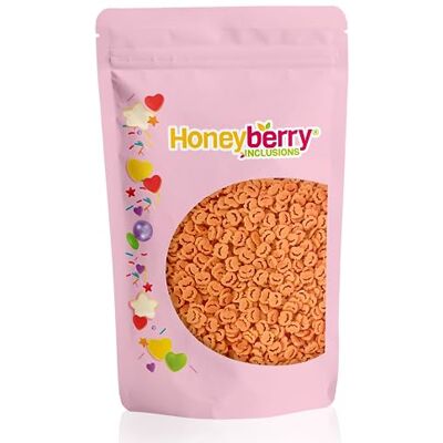 Honeyberry Vermicelles Pâtisserie Naturels et Comestibles 200g – Vermicelles de Sucres Décoratifs Colorés, Idéaux Pour Décorer Gâteaux, Biscuits et Desserts – Produit dans l’UE (Citrouilles d'Halloween) - Publicité Honeyberry Vermicelles Pâtisserie Naturels et Comestibles 200g – Vermicelles de Sucres Décoratifs Colorés, Idéaux Pour Décorer Gâteaux, Biscuits et Desserts – Produit dans l’UE (Citrouilles d'Halloween) - Publicité