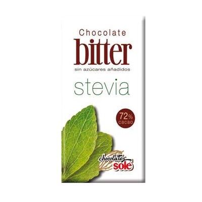 Chocolates Sole Noir 72% à la Stevia - Chocolat - Publicité Chocolates Sole Noir 72% à la Stevia - Chocolat - Publicité