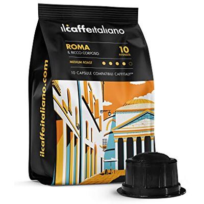 Caffitaly - Il Caffè Italiano - Roma - Capsules - Publicité Caffitaly - Il Caffè Italiano - Roma - Capsules - Publicité