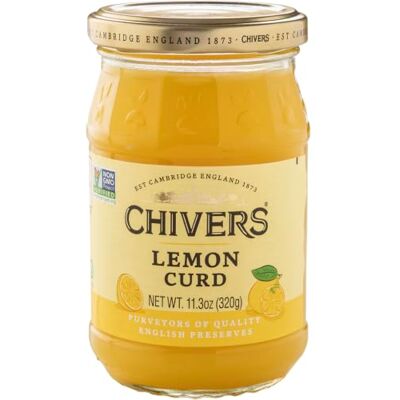 Chivers , Non Dairy Lemon Curd Preserve 11.3 Oz - Publicité Chivers , Non Dairy Lemon Curd Preserve 11.3 Oz - Publicité