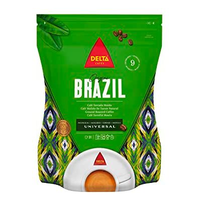 Delta Cafés Delta Ground Roasted Coffee from BRAZIL for Espresso Machine or Bag 220g - Publicité Delta Cafés Delta Ground Roasted Coffee from BRAZIL for Espresso Machine or Bag 220g - Publicité