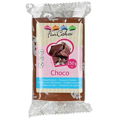 FunCakes Pâte à sucre Brun (Goût Chocolat) 250gr - Publicité FunCakes Pâte à sucre Brun (Goût Chocolat) 250gr - Publicité