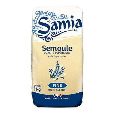 genéric SAMIA Semoule De Blé Fine 1Kg Trois Articles - Publicité genéric SAMIA Semoule De Blé Fine 1Kg Trois Articles - Publicité
