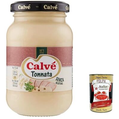 Italian Gourmet E.R. Italian Gourmet Bundle Sauce tonnata 6 x 225 ml, sauce crémeuse au thon et câpres, sans gluten, idéale pour vitello tonnato, viandes froides, sandwichs, apéritifs et recettes + Italian Gourmet Polpa - Publicité Italian Gourmet E.R. Italian Gourmet Bundle Sauce tonnata 6 x 225 ml, sauce crémeuse au thon et câpres, sans gluten, idéale pour vitello tonnato, viandes froides, sandwichs, apéritifs et recettes + Italian Gourmet Polpa - Publicité