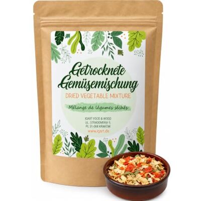 IGART FOOD & WOOD Mélange de Légumes Séchés Polonais Panais Carottes Poireau Oignon Persil Sans Sel Naturel Déshydraté pour Soupes Sauces Ragoûts Bouillons Base Culinaire Traditionnelle (1kg) - Publicité IGART FOOD & WOOD Mélange de Légumes Séchés Polonais Panais Carottes Poireau Oignon Persil Sans Sel Naturel Déshydraté pour Soupes Sauces Ragoûts Bouillons Base Culinaire Traditionnelle (1kg) - Publicité