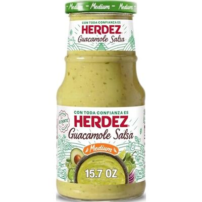 Herdez Guacamole Salsa Med 15.7 Oz - Publicité Herdez Guacamole Salsa Med 15.7 Oz - Publicité