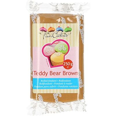 FunCakes Pâte à Sucre Tiger Brown 250 g - Publicité FunCakes Pâte à Sucre Tiger Brown 250 g - Publicité