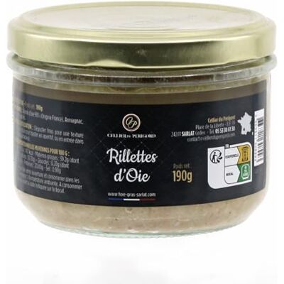 Cellier du Périgord Rillettes d'Oie 190g - Publicité Cellier du Périgord Rillettes d'Oie 190g - Publicité