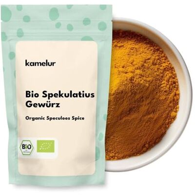 Kamelur 250g d'épices spéculoos, BIO fines les meilleures épices d'hiver pour les spéculoos, pain d'épices et autres épice aromatique BIO spéculoos - Publicité Kamelur 250g d'épices spéculoos, BIO fines les meilleures épices d'hiver pour les spéculoos, pain d'épices et autres épice aromatique BIO spéculoos - Publicité