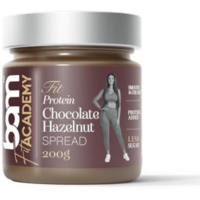 BAM Pâte à Tartiner Protéinée – Pâte à Tartiner Sans Gluten 200g – Source de Protéines Idéale pour le Goûter ou Petit-déjeuner, Noisette cacao - Publicité BAM Pâte à Tartiner Protéinée – Pâte à Tartiner Sans Gluten 200g – Source de Protéines Idéale pour le Goûter ou Petit-déjeuner, Noisette cacao - Publicité