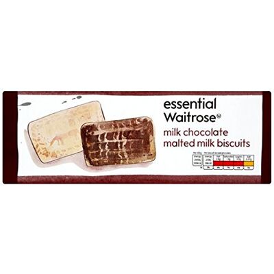 Waitrose Biscuits au lait malté au chocolat au lait 250 g - Publicité Waitrose Biscuits au lait malté au chocolat au lait 250 g - Publicité