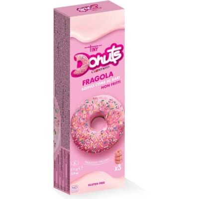 ANTICO CAFFE' NOVECENTO Cuorenero 3 Donuts Saveur Fraise Donuts non frits sans gluten en étui Beignets au goût de fraise Snack Cacao 111 Grammes - Publicité ANTICO CAFFE' NOVECENTO Cuorenero 3 Donuts Saveur Fraise Donuts non frits sans gluten en étui Beignets au goût de fraise Snack Cacao 111 Grammes - Publicité