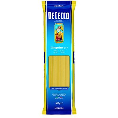 De Cecco Linguine n°7 Le Paquet de 500g - Publicité De Cecco Linguine n°7 Le Paquet de 500g - Publicité