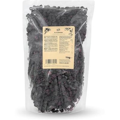 KoRo Myrtilles sans sucre 500 g séchées et non sucrées - Publicité KoRo Myrtilles sans sucre 500 g séchées et non sucrées - Publicité
