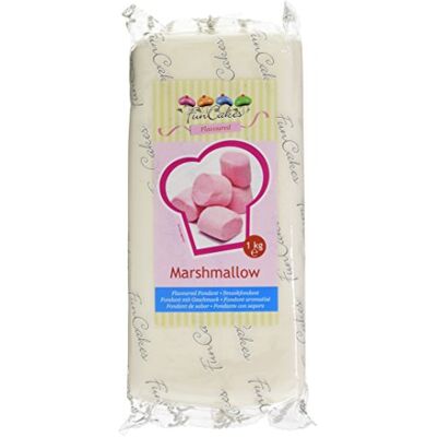 FunCakes Pâte à Sucre Blanc Marshmallow 1 kg - Publicité FunCakes Pâte à Sucre Blanc Marshmallow 1 kg - Publicité