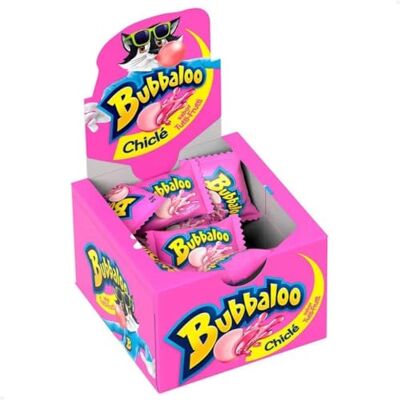 Bubbaloo Chewing-gum fourré au Tutti-Frutti, 300g Chiclete Sabor Tutti-Frutti - Publicité Bubbaloo Chewing-gum fourré au Tutti-Frutti, 300g Chiclete Sabor Tutti-Frutti - Publicité
