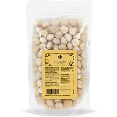KoRo Noix de macadamia 500 g Noix de Macadamia entières, noix naturelles et sans additifs - Publicité KoRo Noix de macadamia 500 g Noix de Macadamia entières, noix naturelles et sans additifs - Publicité