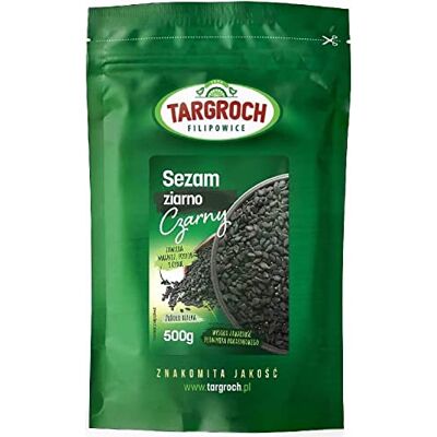 Graines de Sésame Noir Targroch - 500g - Graines de Sésame - Publicité Graines de Sésame Noir Targroch - 500g - Graines de Sésame - Publicité