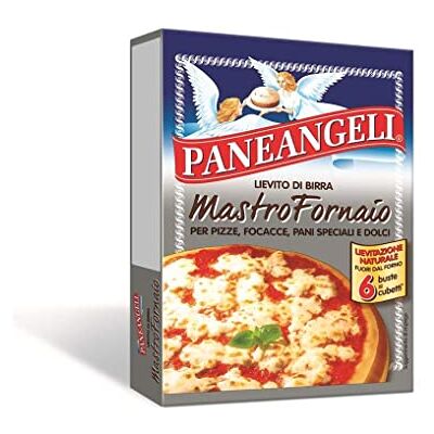 Cameo Paneangeli Lievito di Birra MastroFornaio Levure de brassage sucrée et salée 6 sachets de 7 g (42 g) de levure déshydratée 100 % italienne - Publicité Cameo Paneangeli Lievito di Birra MastroFornaio Levure de brassage sucrée et salée 6 sachets de 7 g (42 g) de levure déshydratée 100 % italienne - Publicité