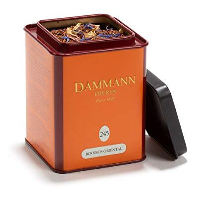 Dammann Frères Rooibos l'Oriental-100gr boite - Publicité Dammann Frères Rooibos l'Oriental-100gr boite - Publicité