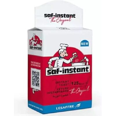 Maolo SAF Levure red – Levure de Boulanger Instantanée pour Pains 125g + sticker marque - Publicité Maolo SAF Levure red – Levure de Boulanger Instantanée pour Pains 125g + sticker marque - Publicité