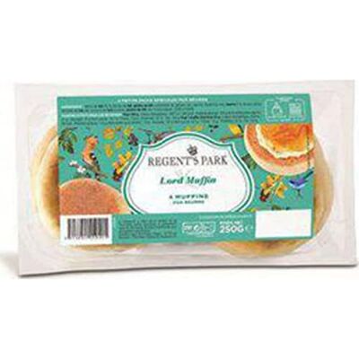 REGENT'S PARK Muffins Nature, 250g - Publicité REGENT'S PARK Muffins Nature, 250g - Publicité