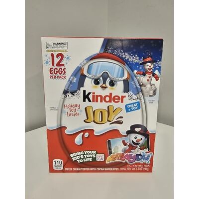 Kinder Joy Party Pack (12 oeufs) - Publicité Kinder Joy Party Pack (12 oeufs) - Publicité