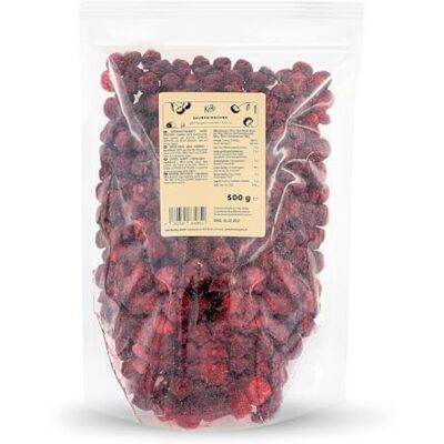 KoRo Griottes entières lyophilisées 500 g Fruits secs entiers, purement végétaux et vegan. Publicité KoRo Griottes entières lyophilisées 500 g Fruits secs entiers, purement végétaux et vegan. Publicité