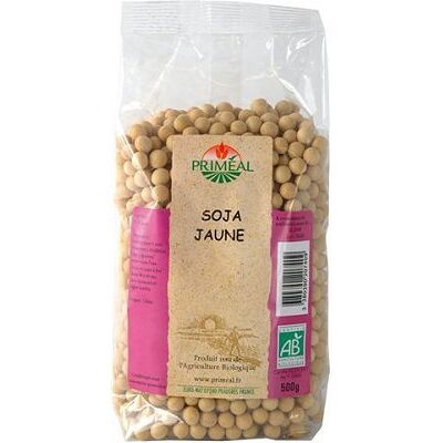 Primeal Priméal BIO Soja Jaune 500 g - Publicité Primeal Priméal BIO Soja Jaune 500 g - Publicité