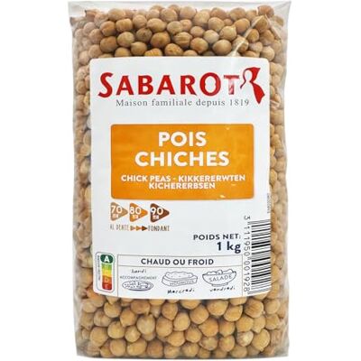 Sabarot - Sachet de pois chiches France 1kg - Publicité Sabarot - Sachet de pois chiches France 1kg - Publicité