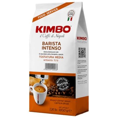 Kimbo Barista Intenso - Café en Grain - 1kg - Publicité Kimbo Barista Intenso - Café en Grain - 1kg - Publicité