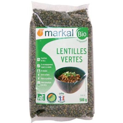 Markal LENTILLES VERT 500G FRCE - Publicité Markal LENTILLES VERT 500G FRCE - Publicité