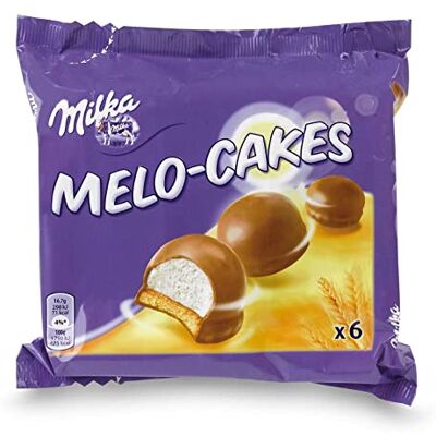 Milka Melo cakes 6 piece, 100g - Publicité Milka Melo cakes 6 piece, 100g - Publicité