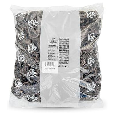 KoRo Schokobrezeln in dunkler Schokolade 1 kg Vegan Dunkle Schokolade mit mind. 47% Kakaoanteil Ballaststoffquelle - Publicité KoRo Schokobrezeln in dunkler Schokolade 1 kg Vegan Dunkle Schokolade mit mind. 47% Kakaoanteil Ballaststoffquelle - Publicité