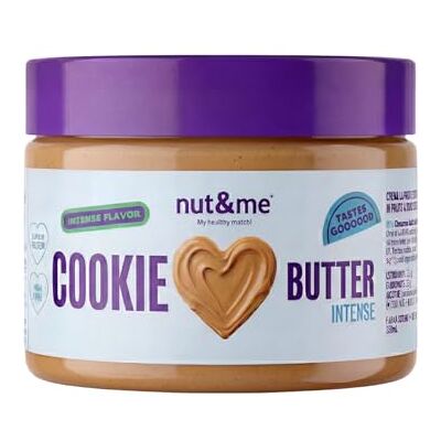 nut&me Pâte à Tartiner Goût Biscuit 250 g Élaborée à base de fruits secs Sans sucres ajoutés ni arômes artificiels Vegan, sans gluten Saveur intense & riche en fibres végétales - Publicité nut&me Pâte à Tartiner Goût Biscuit 250 g Élaborée à base de fruits secs Sans sucres ajoutés ni arômes artificiels Vegan, sans gluten Saveur intense & riche en fibres végétales - Publicité