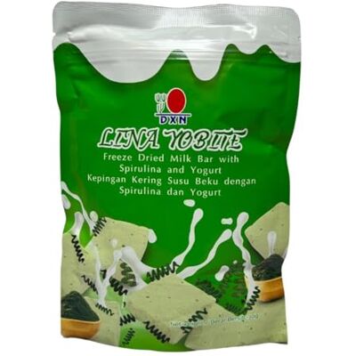 ALIBOOSTER Lina Yobite Cube de yaourt enrichie spiruline 30g - Publicité ALIBOOSTER Lina Yobite Cube de yaourt enrichie spiruline 30g - Publicité