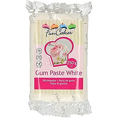 FunCakes Gumpaste Blanc 250 g - Publicité FunCakes Gumpaste Blanc 250 g - Publicité