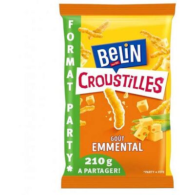 Epicerie salée BELIN Croustilles Emmental Party 210G Lot De 4 livraison offerte - Publicité Epicerie salée BELIN Croustilles Emmental Party 210G Lot De 4 livraison offerte - Publicité