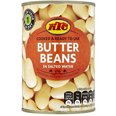 KTC Haricots beurre (en eau salée) 400 g Lot de 3 - Publicité KTC Haricots beurre (en eau salée) 400 g Lot de 3 - Publicité