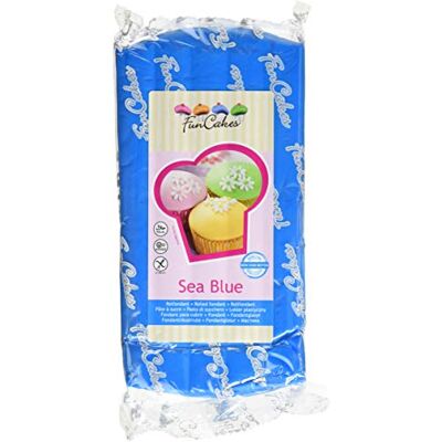 FunCakes Pâte à Sucre Bleue Océan 1 kg - Publicité FunCakes Pâte à Sucre Bleue Océan 1 kg - Publicité