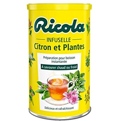 Ricola Infuselle aux 5 Plantes et Citron 200g (lot de 3) - Publicité Ricola Infuselle aux 5 Plantes et Citron 200g (lot de 3) - Publicité