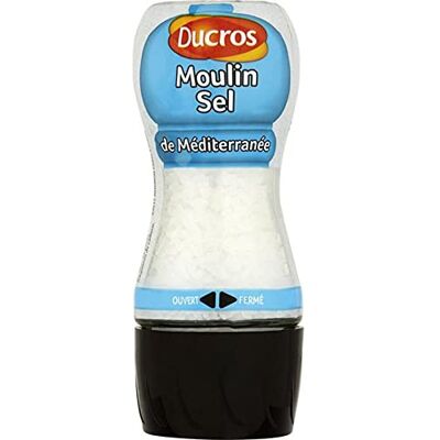 DUCROS Moulin Sel de Méditerranée 68g (lot de - Publicité DUCROS Moulin Sel de Méditerranée 68g (lot de - Publicité
