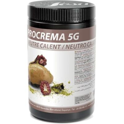 SOSA Procrema 5G neutre chaud – Stabilisateur en poudre pour crème glacée à base chaude – Format 600 g – Usage professionnel - Publicité SOSA Procrema 5G neutre chaud – Stabilisateur en poudre pour crème glacée à base chaude – Format 600 g – Usage professionnel - Publicité