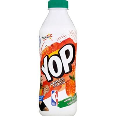 Yoplait Yop Yaourt À Boire Fraise 825 G - Publicité Yoplait Yop Yaourt À Boire Fraise 825 G - Publicité