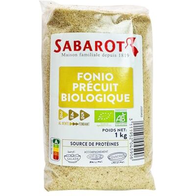 Sabarot Fonio précuit biologique 1kg - Publicité Sabarot Fonio précuit biologique 1kg - Publicité